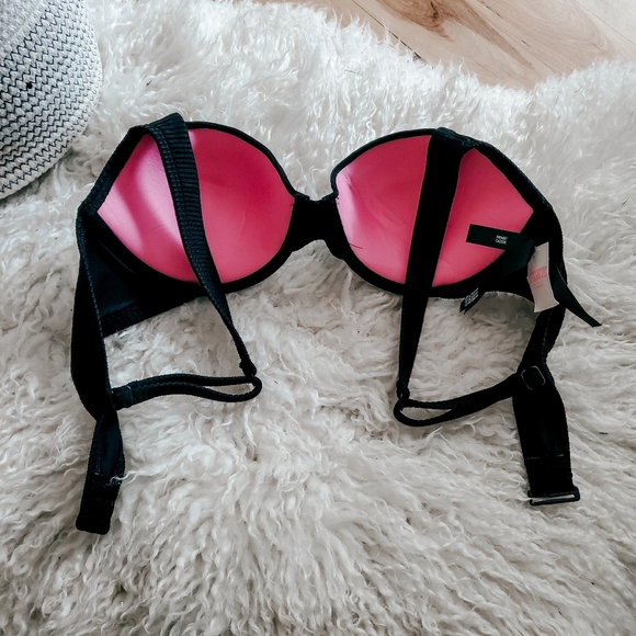 PINK push-up Bikini top - Picture 2 of 5